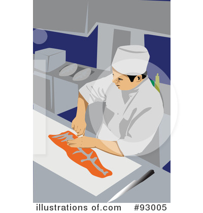 Royalty-Free (RF) Chef Clipart Illustration by mayawizard101 - Stock Sample #93005