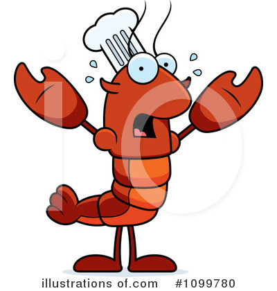 Crayfish Clipart #1099780 by Cory Thoman