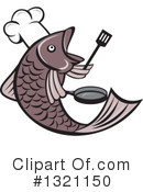 Chef Fish Clipart #1321150 by patrimonio