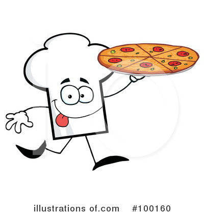 Pizza Clipart #100160 by Hit Toon