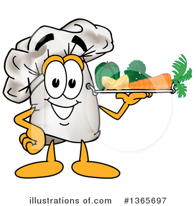 Chef Hat Clipart #1365697 by Mascot Junction