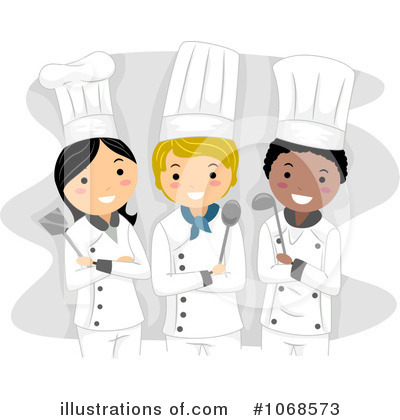 Royalty-Free (RF) Chefs Clipart Illustration by BNP Design Studio - Stock Sample #1068573