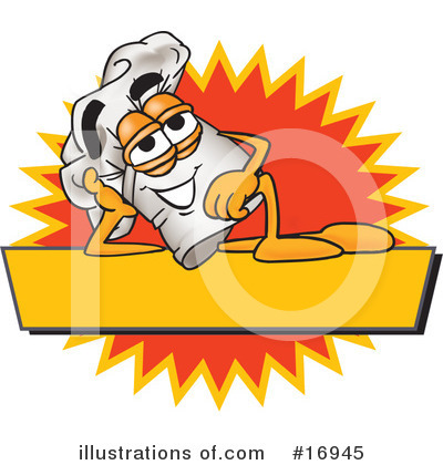 Chef Hat Clipart #16945 by Mascot Junction
