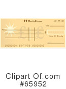 Cheque Clipart #65952 by Prawny