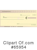 Cheque Clipart #65954 by Prawny