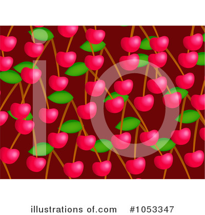 Royalty-Free (RF) Cherries Clipart Illustration by Prawny - Stock Sample #1053347