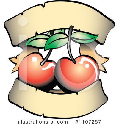 Cherries Clipart #1107257 by Andy Nortnik