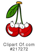 Cherries Clipart #217272 by Hit Toon