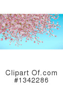 Cherry Blossoms Clipart #1342286 by KJ Pargeter