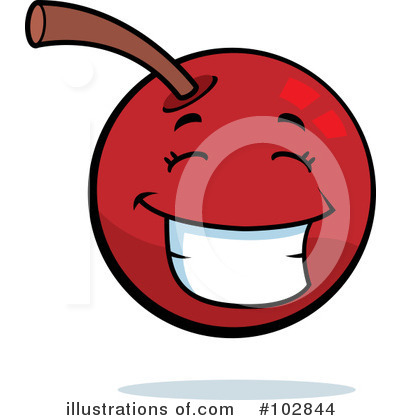 Royalty-Free (RF) Cherry Clipart Illustration by Cory Thoman - Stock Sample #102844