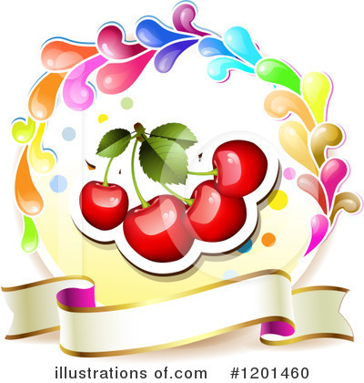Royalty-Free (RF) Cherry Clipart Illustration by merlinul - Stock Sample #1201460