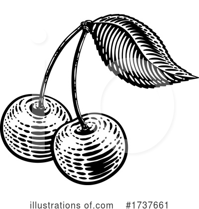 Royalty-Free (RF) Cherry Clipart Illustration by AtStockIllustration - Stock Sample #1737661