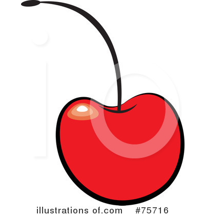 Royalty-Free (RF) Cherry Clipart Illustration by Lal Perera - Stock Sample #75716