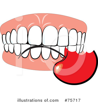 Royalty-Free (RF) Cherry Clipart Illustration by Lal Perera - Stock Sample #75717