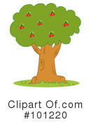 Cherry Tree Clipart #101220 by Hit Toon