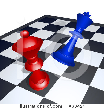 Royalty-Free (RF) Chess Clipart Illustration by Oligo - Stock Sample #60421