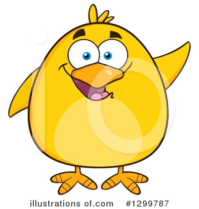 Royalty-Free (RF) Chick Clipart Illustration by Hit Toon - Stock Sample #1299787