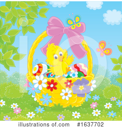 Easter Chick Clipart #1637702 by Alex Bannykh