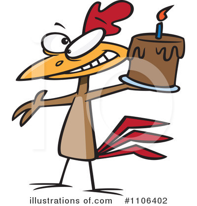 Chicken Clipart #1106402 by toonaday