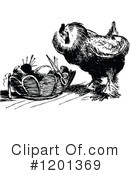 Chicken Clipart #1201369 by Prawny Vintage