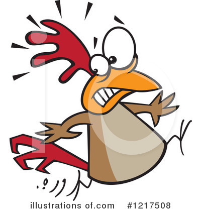 Chickens Clipart #1217508 by toonaday