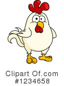 Chicken Clipart #1234658 by Vector Tradition SM