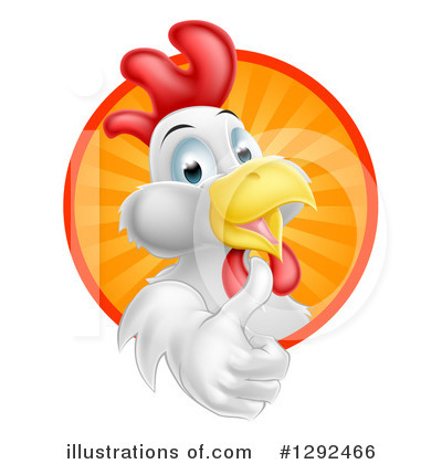 Chickens Clipart #1292466 by AtStockIllustration