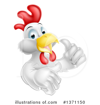 Rooster Clipart #1371150 by AtStockIllustration