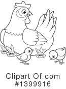 Chicken Clipart #1399916 by Pushkin