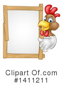 Chicken Clipart #1411211 by AtStockIllustration