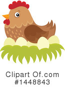 Chicken Clipart #1448843 by visekart