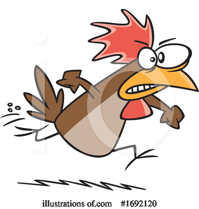 Royalty-Free (RF) Chicken Clipart Illustration by toonaday - Stock Sample #1692120