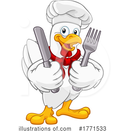 Royalty-Free (RF) Chicken Clipart Illustration by AtStockIllustration - Stock Sample #1771533