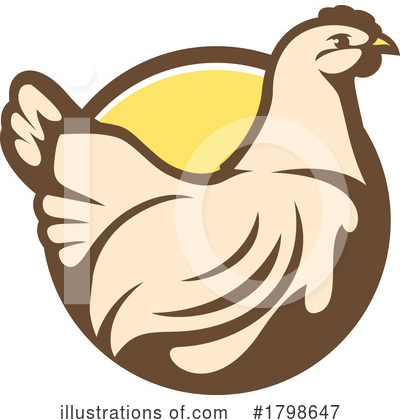 Hen Clipart #1798647 by Vector Tradition SM
