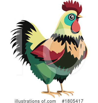 Chicken Clipart #1805417 by Vitmary Rodriguez