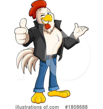 Rooster Clipart #1808688 by Hit Toon