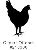 Chicken Clipart #218300 by Pams Clipart