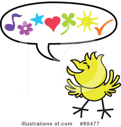 Royalty-Free (RF) Chicken Clipart Illustration by Zooco - Stock Sample #80477