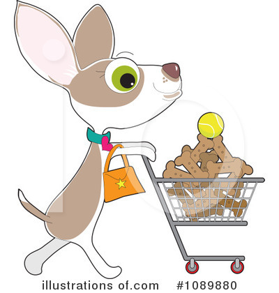 Chihuahua Clipart #1089880 by Maria Bell