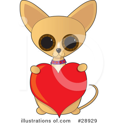 Royalty-Free (RF) Chihuahua Clipart Illustration by Maria Bell - Stock Sample #28929