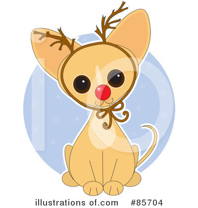 Royalty-Free (RF) Chihuahua Clipart Illustration by Maria Bell - Stock Sample #85704