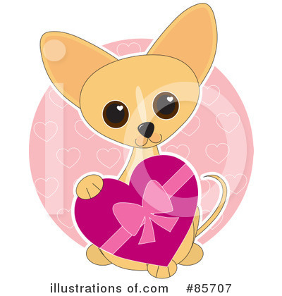Royalty-Free (RF) Chihuahua Clipart Illustration by Maria Bell - Stock Sample #85707