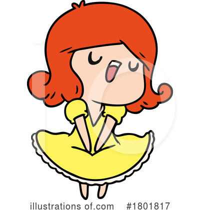 Red Head Clipart #1801817 by lineartestpilot
