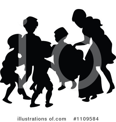 Royalty-Free (RF) Children Clipart Illustration by Prawny Vintage - Stock Sample #1109584