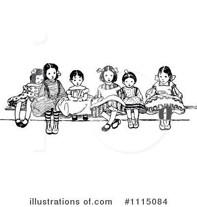 Children Clipart #1115084 by Prawny Vintage