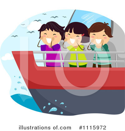 Cruise Ship Clipart #1115972 by BNP Design Studio