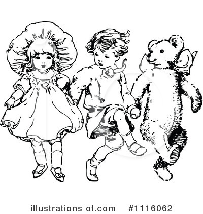 Children Clipart #1116062 by Prawny Vintage