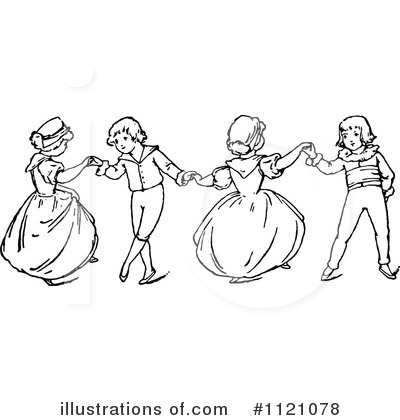 Dancing Clipart #1121078 by Prawny Vintage
