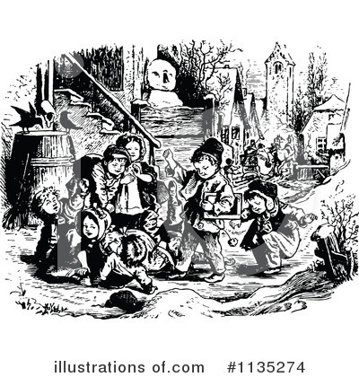 Royalty-Free (RF) Children Clipart Illustration by Prawny Vintage - Stock Sample #1135274