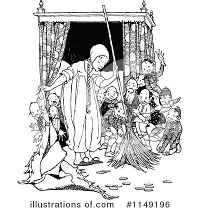 Royalty-Free (RF) Children Clipart Illustration by Prawny Vintage - Stock Sample #1149196